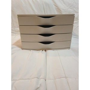 Atlanta Four Drawer Desk Storage Cabinet
